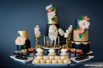 Wedding Cake and Cookies 
