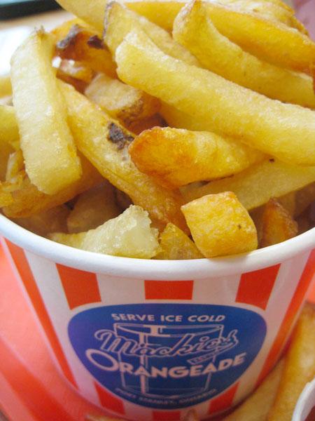 A serving of Mackies french fries 