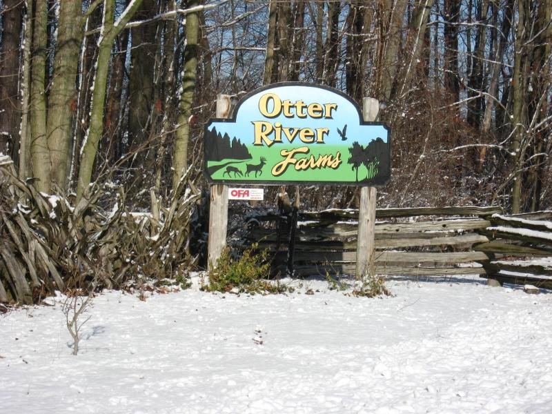 Otter River Farms Sign 
